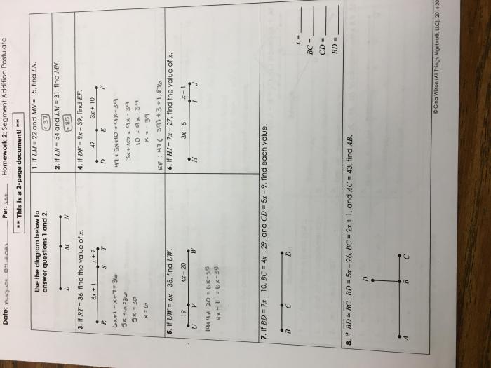 Geometry unit 9 answer key