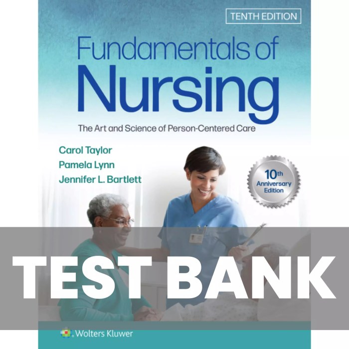 Fundamentals of nursing test bank taylor