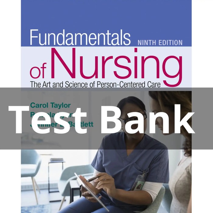 Fundamentals of nursing test bank taylor