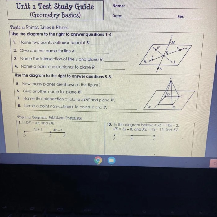 Geometry unit 9 answer key